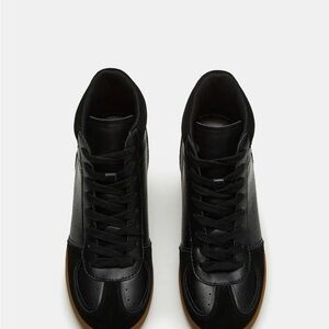 Steve Madden Black High-Top Sneakers